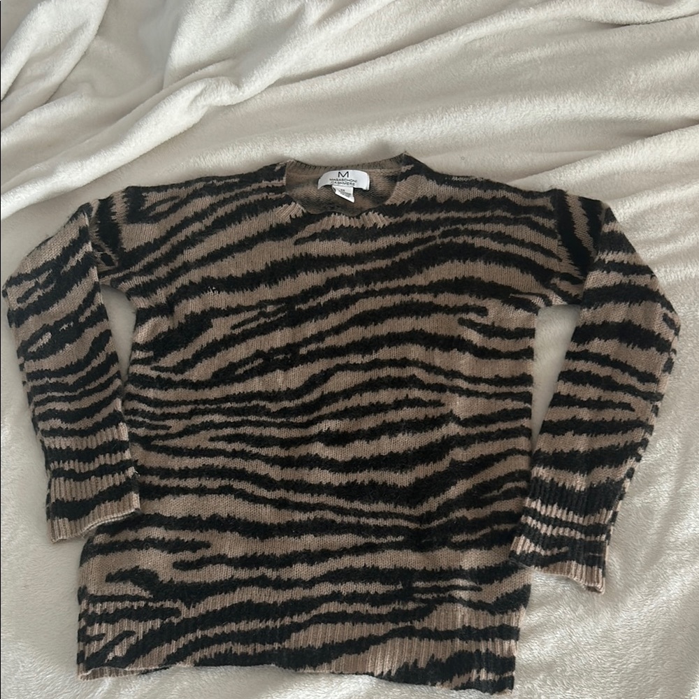 Animal Print Sweater